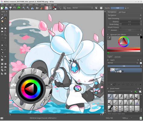 Different patterns and effects to help you create stunning images more easily. . Krita download